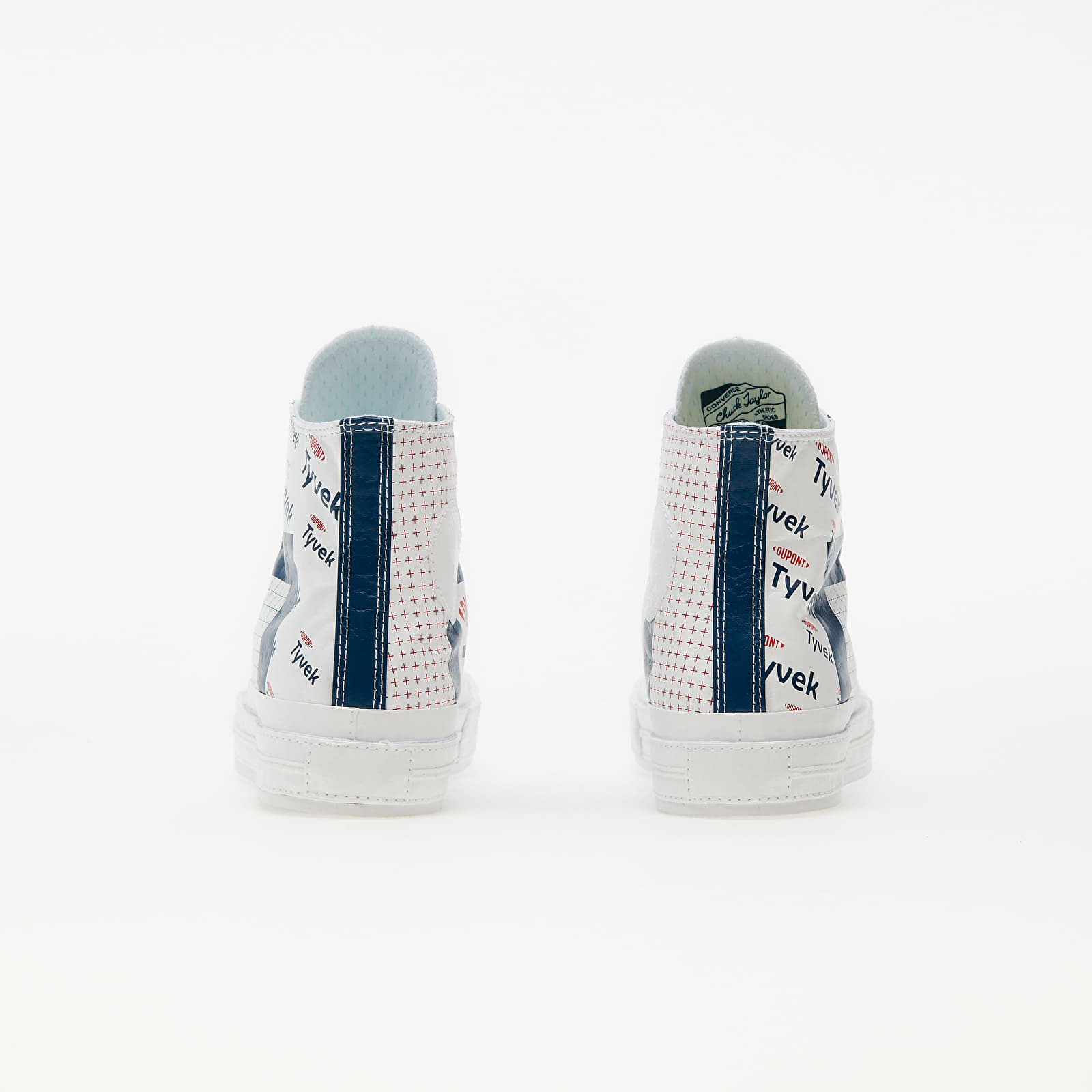 Herresko Converse Chuck 70 "Tyvek" White/ Princess Blue/ Fiery Red