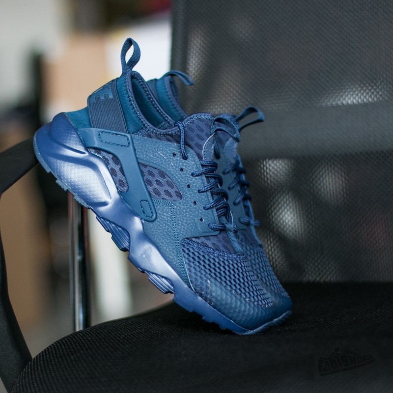 Nike air huarache run ultra trainer armoury navy / blue force best sale