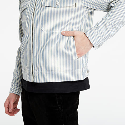 Stussy hickory stripe garage jacket shop