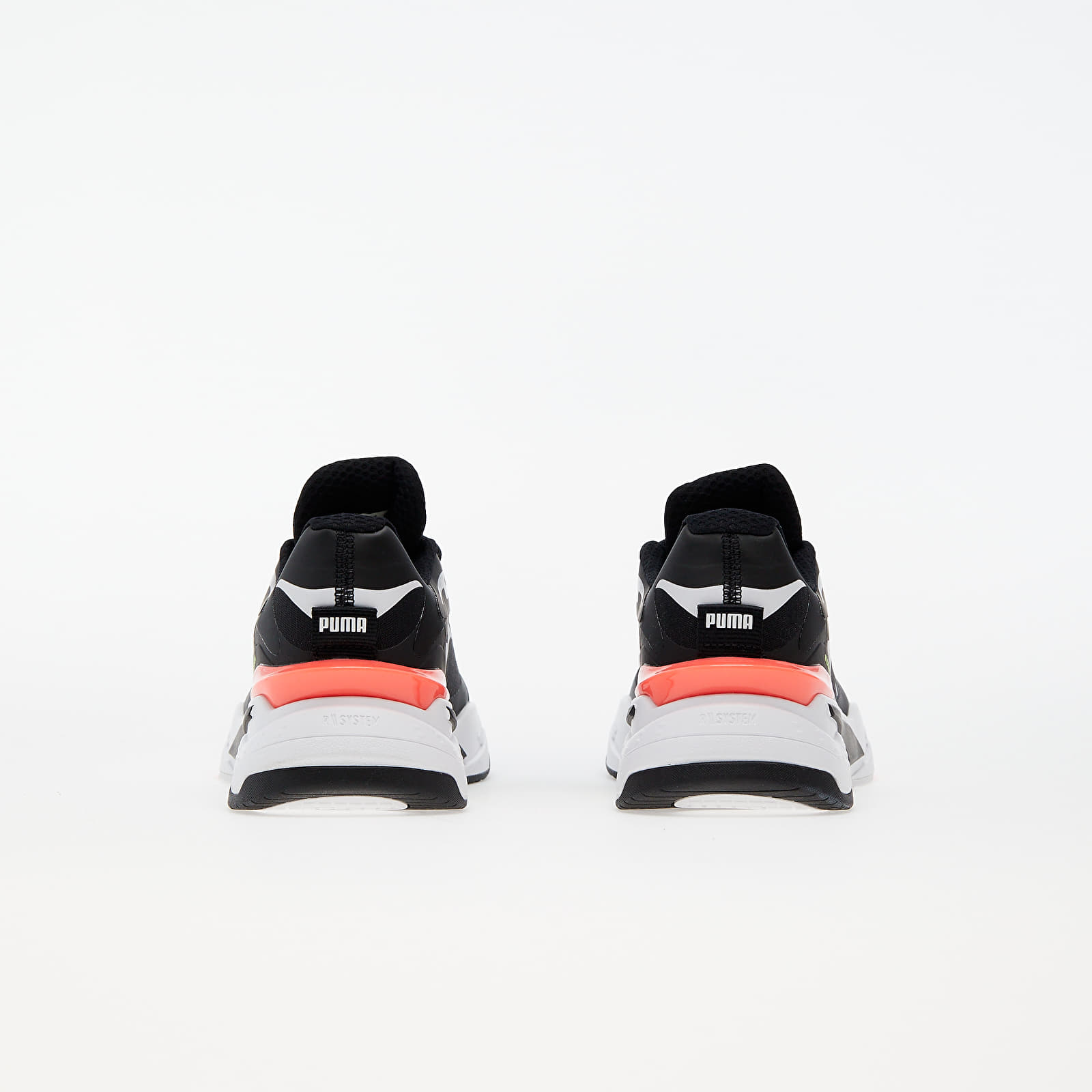 Pánské tenisky a boty Puma Rs-Fast Tech Black-White-Fiery Coral