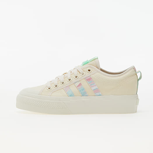 Adidas nizza white green sales