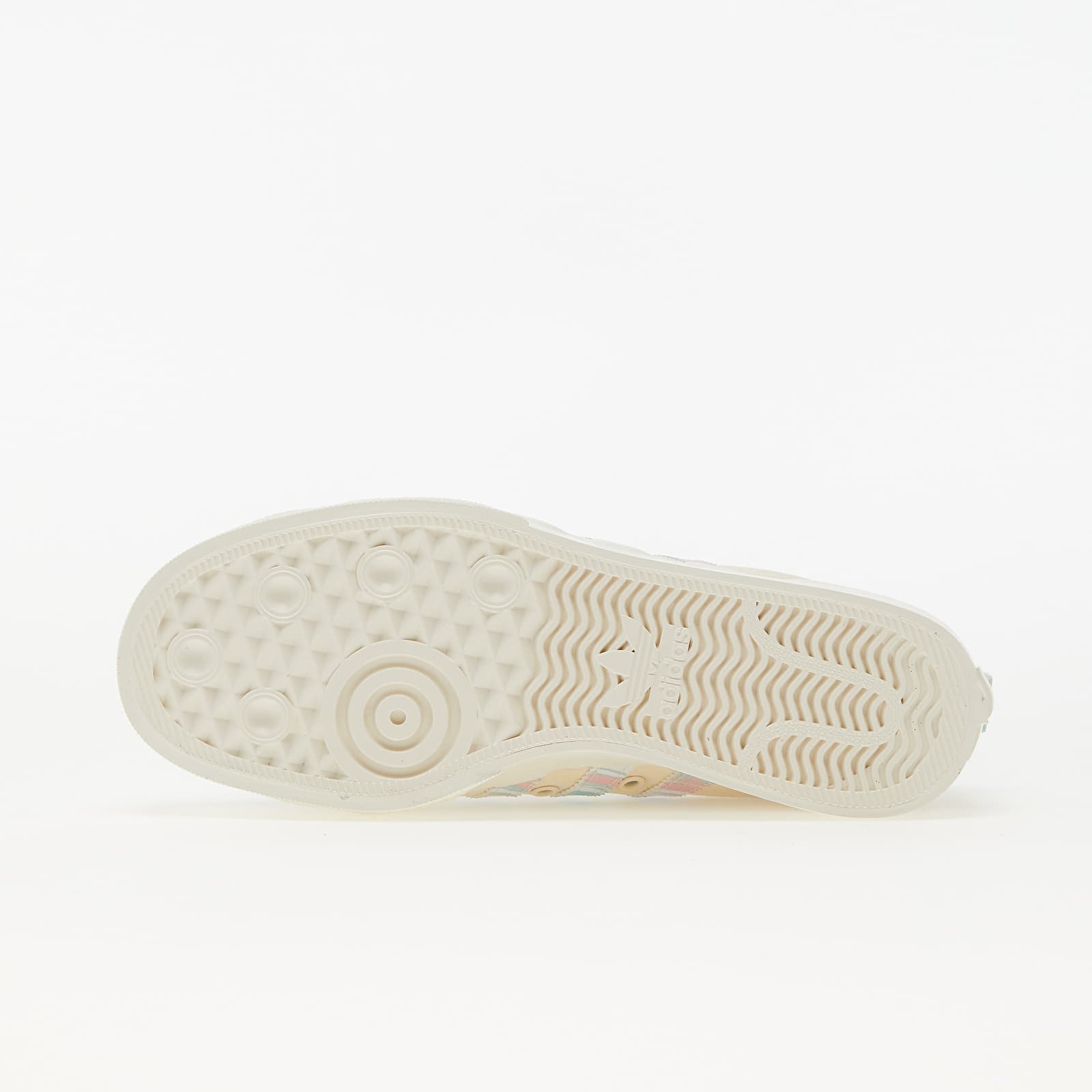 Women's shoes adidas Nizza Platform W Core White/ Core White/ Frozen Green