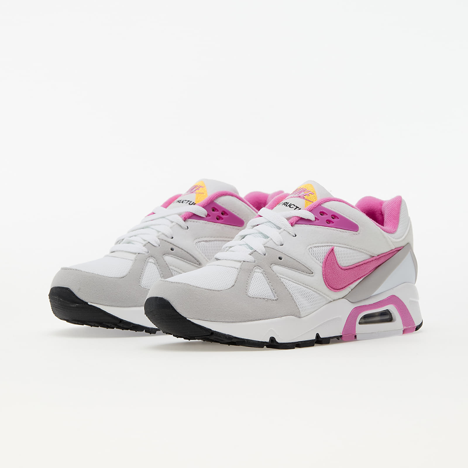Women's shoes Nike W Air Structure OG White/ Red Violet-Citrus-Zen Grey