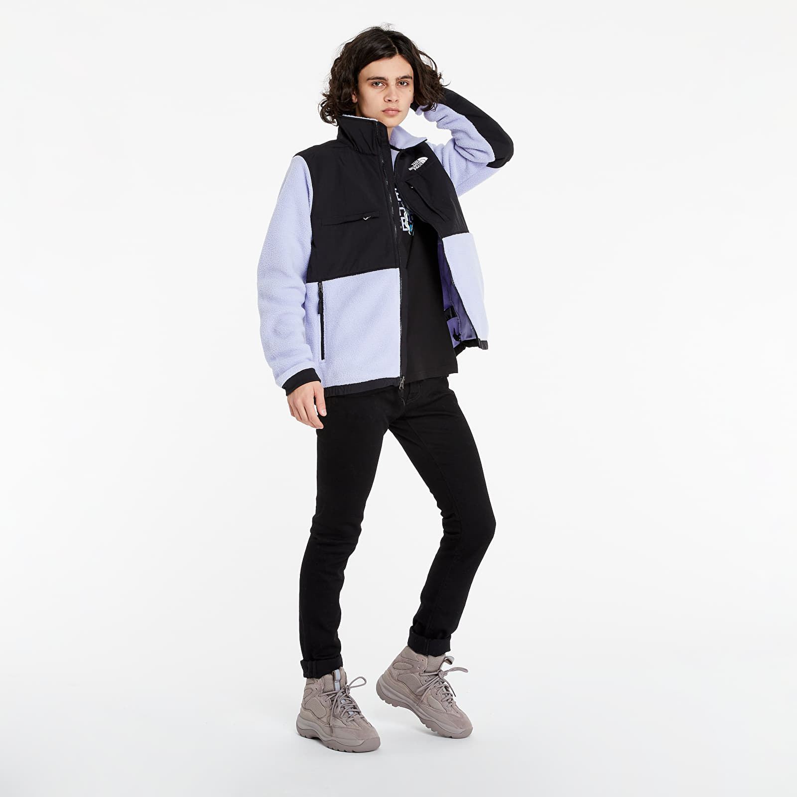 Jakker The North Face Denali 2 Jacket Purple/ Black