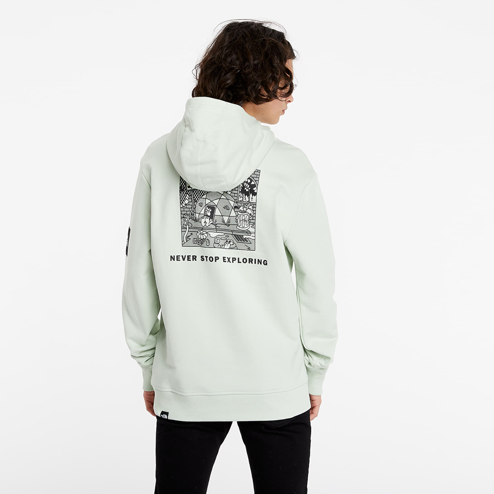 Hoodies and sweatshirts  The North Face BL Box Hoodie Green Mist
