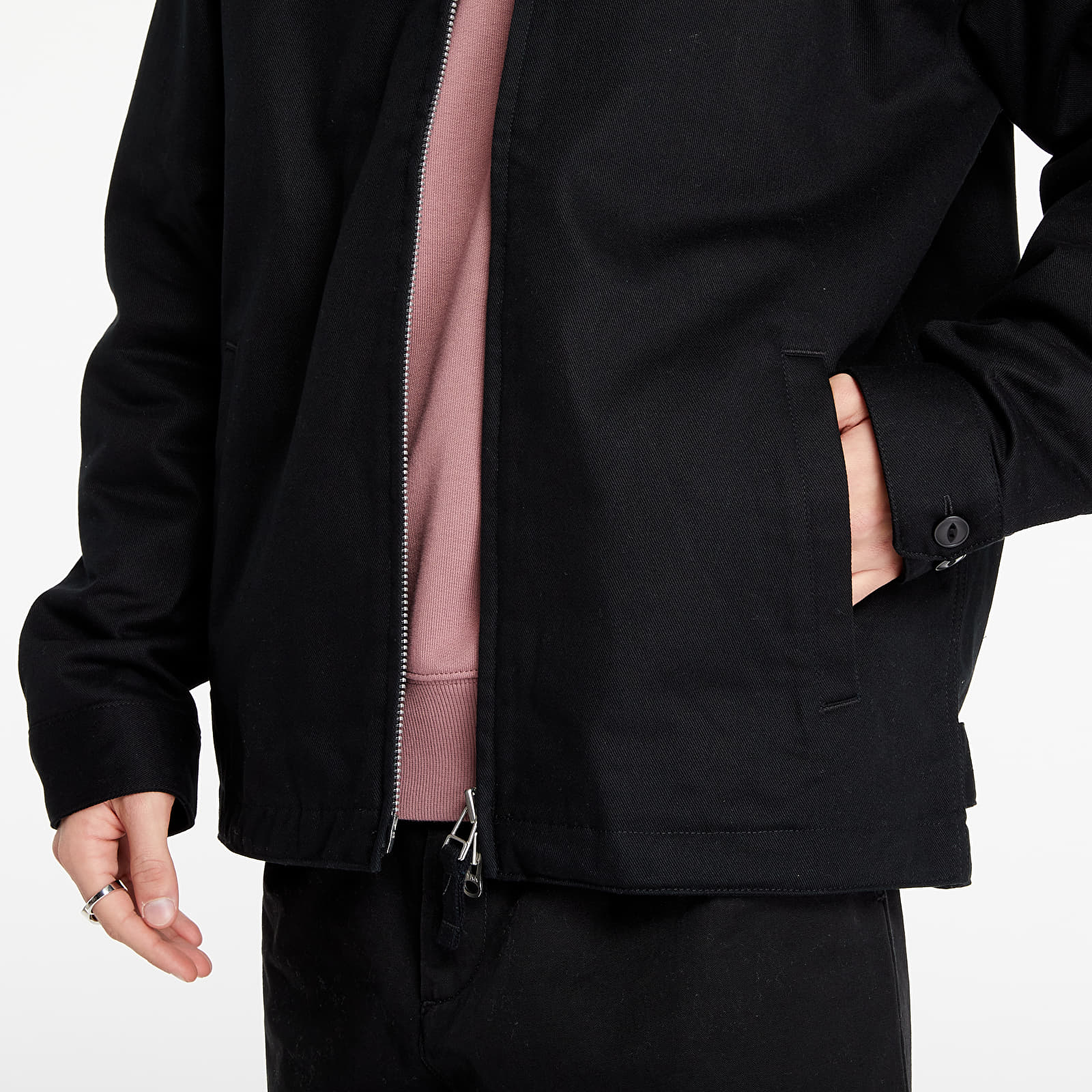Kabátok Carhartt WIP Cartograph Jacket Black
