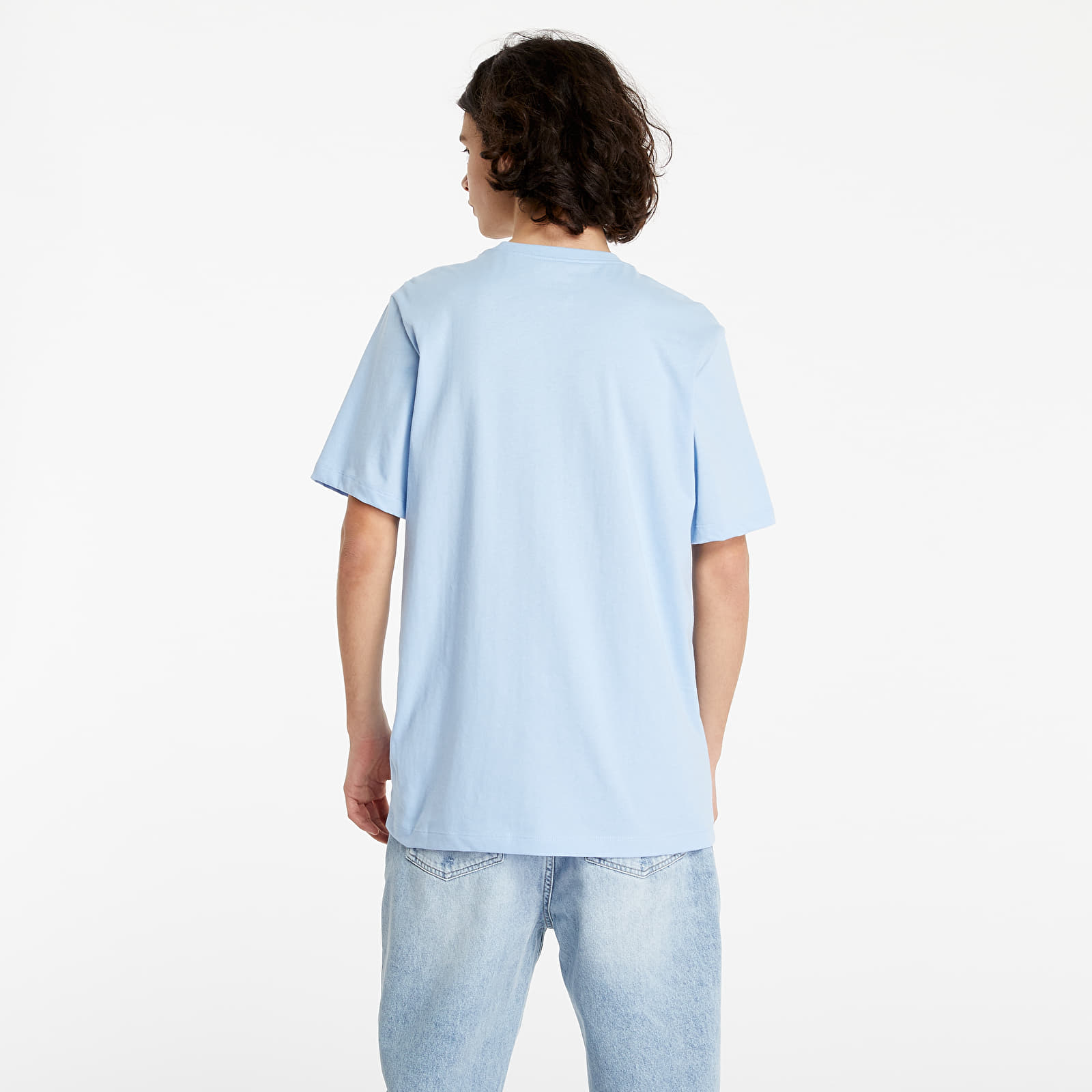 T-shirt Nike Sportswear Blanc & Bleu SP pour Homme