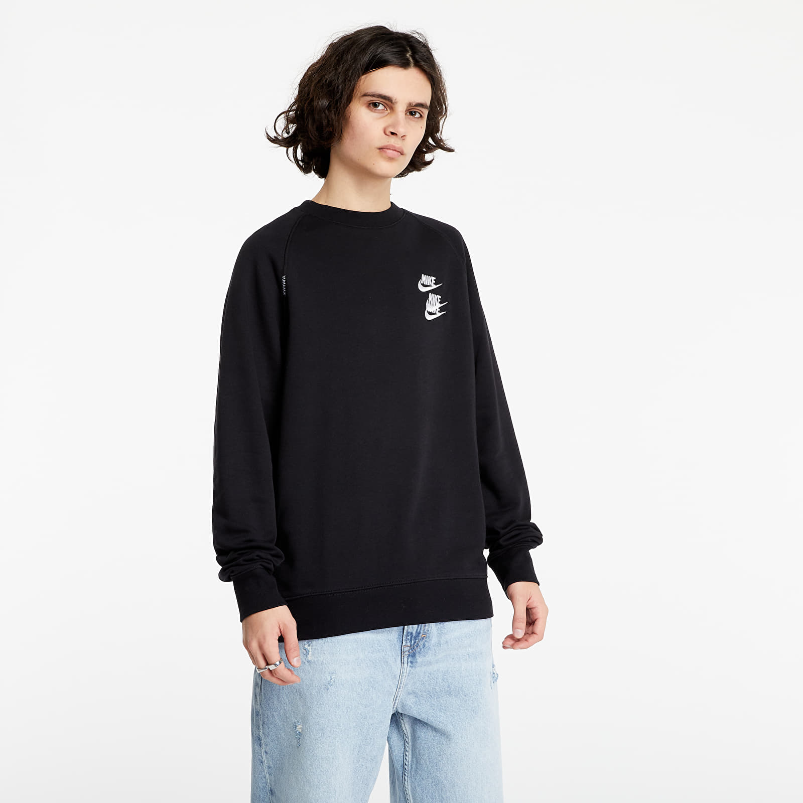 Sudaderas Nike Sportswear Ft Wtour Crewneck Black