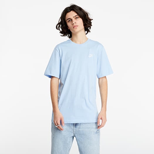 Baby blue top nike tee