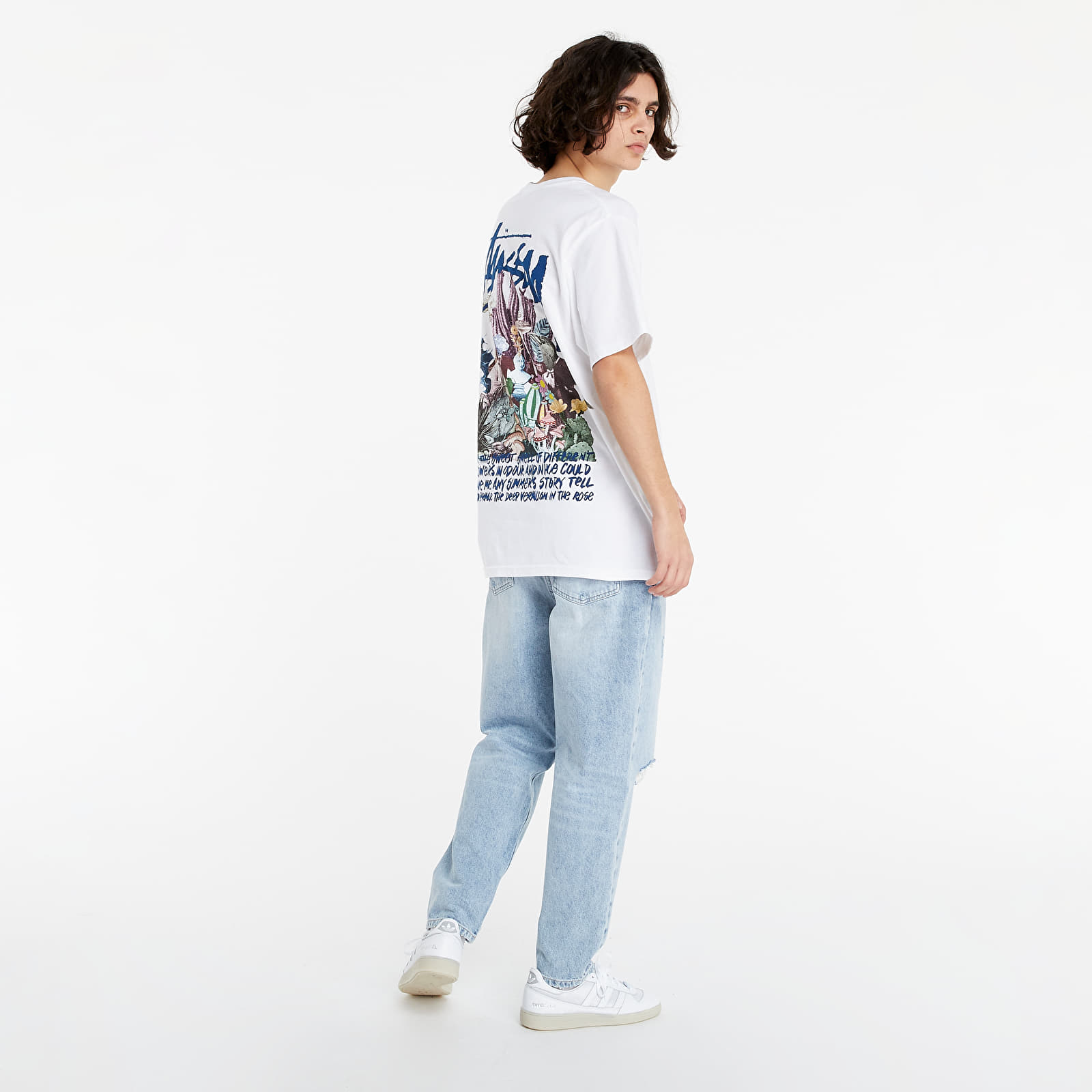 Magliette Stüssy Psychedelic TEE White