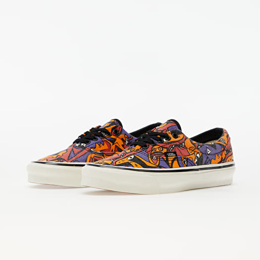Men s shoes Vans Vault OG Era LX Night Eyes Purple Orange Footshop