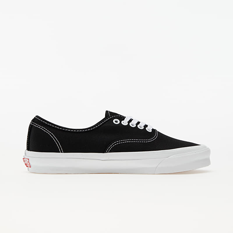 Vans Vault OG Authentic LX (Canvas) Black/ True White | Footshop