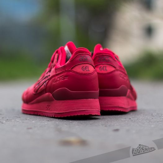 Men s shoes Asics Gel Lyte III Red Red Footshop