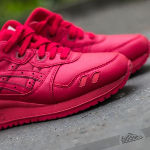 Asics Gel Lyte III Red Red