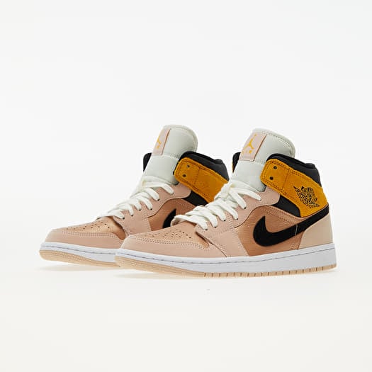 Jordan 1 mid online se beige black