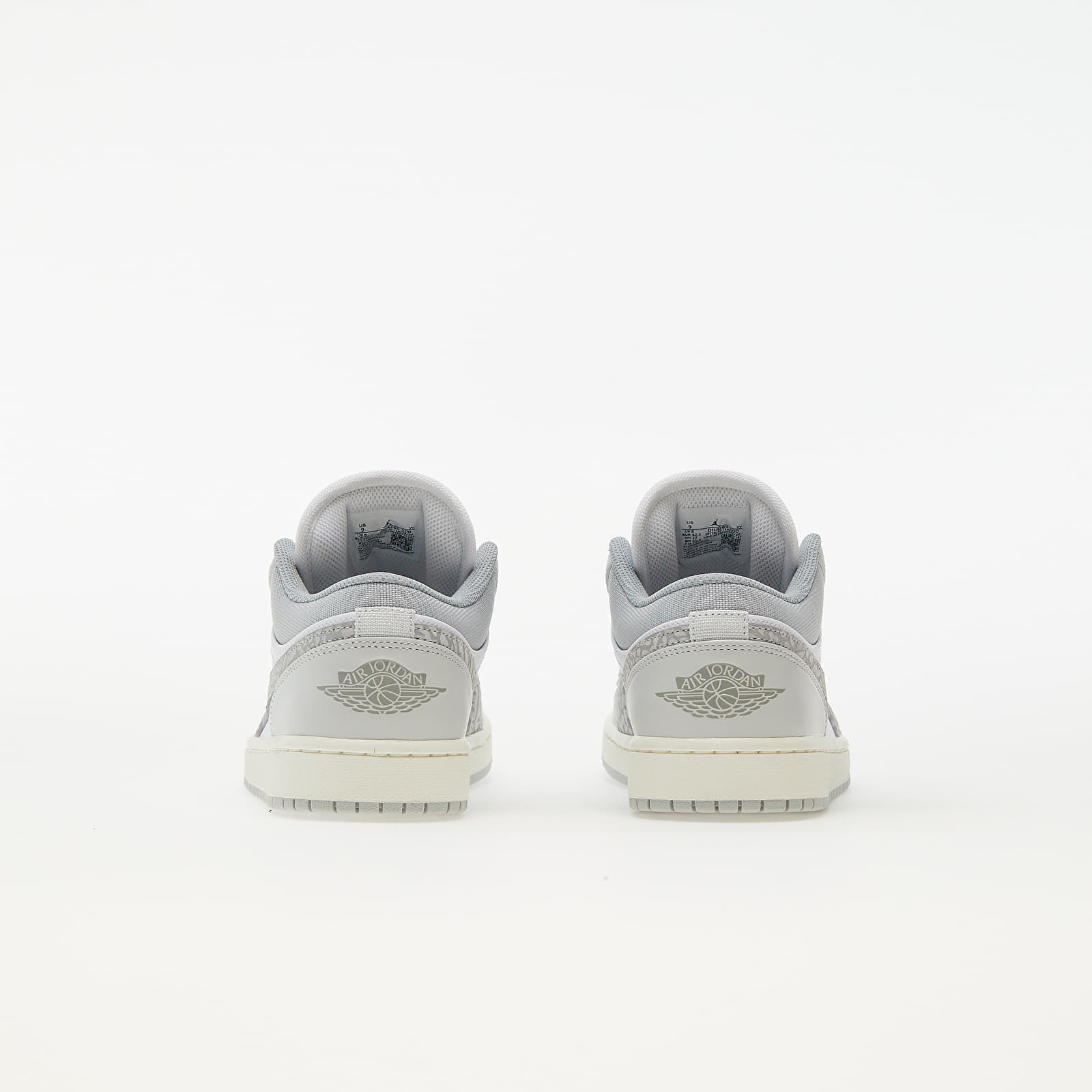 Sapatos de homem Air Jordan 1 Low Premium White/ Neutral Grey-Sail-Smoke Grey
