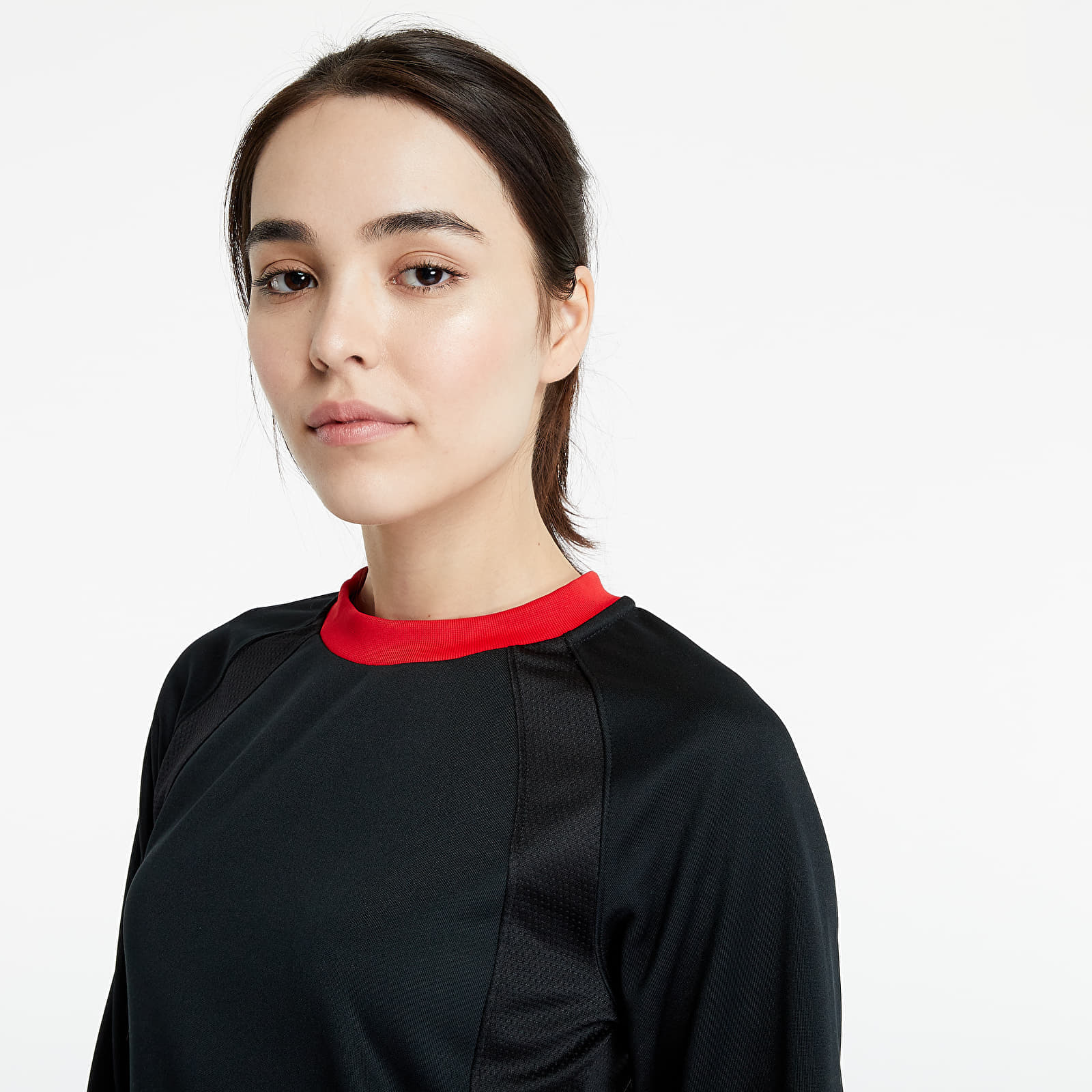  Jurken Jordan LongSleeve Dress Black/ University Red