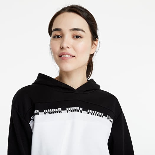 Puma amplified hotsell cropped hoodie