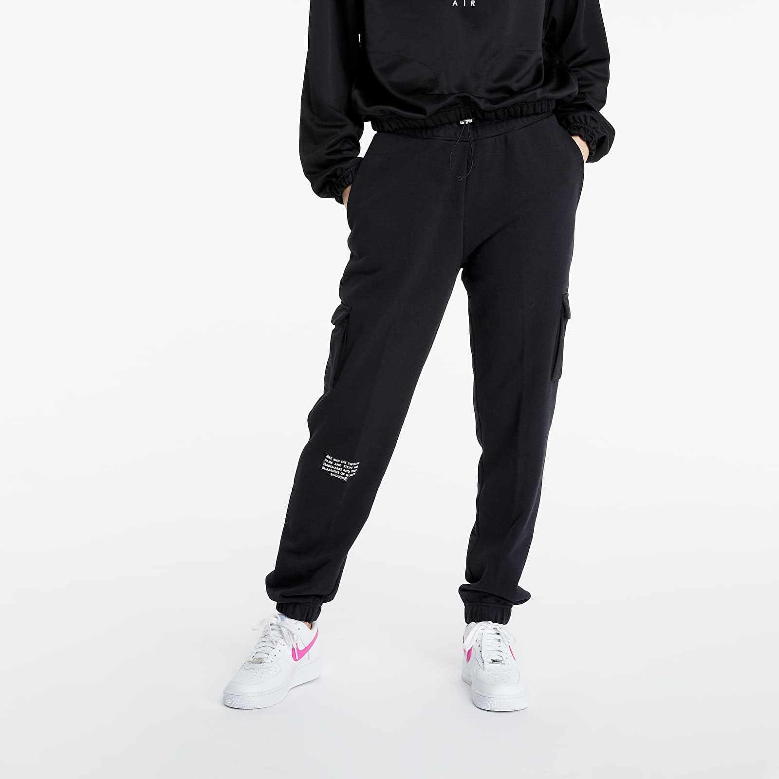 Nike sportswear swoosh french terry pants hotsell