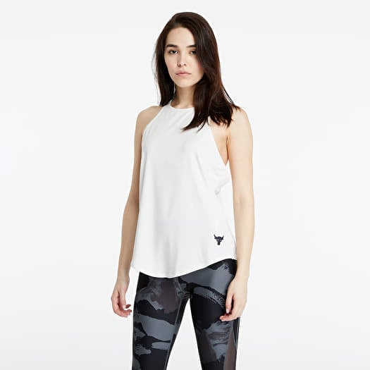 Under armour store white tank top