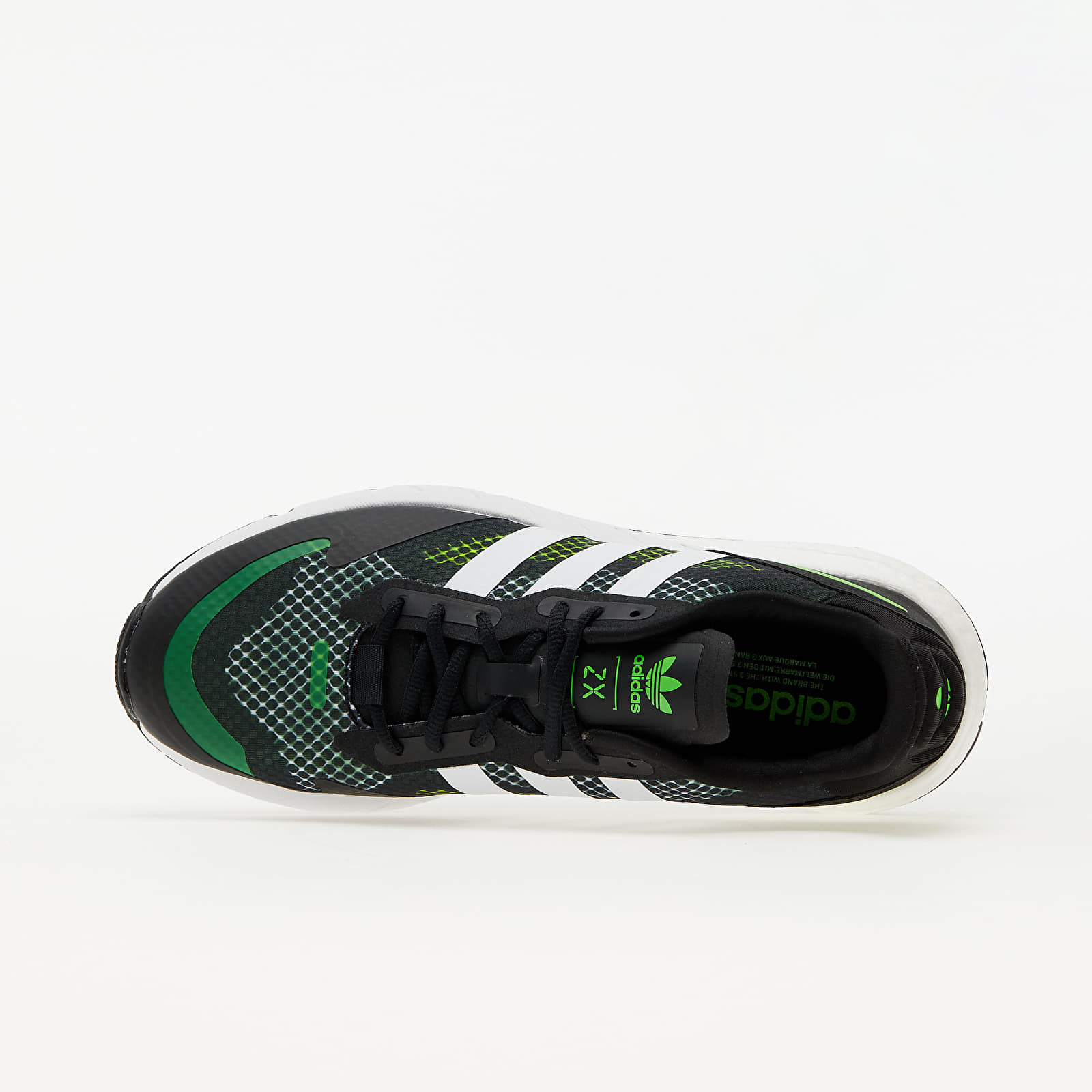 Men's shoes adidas ZX 1K Boost Core Black/ Ftw White/ SGreen