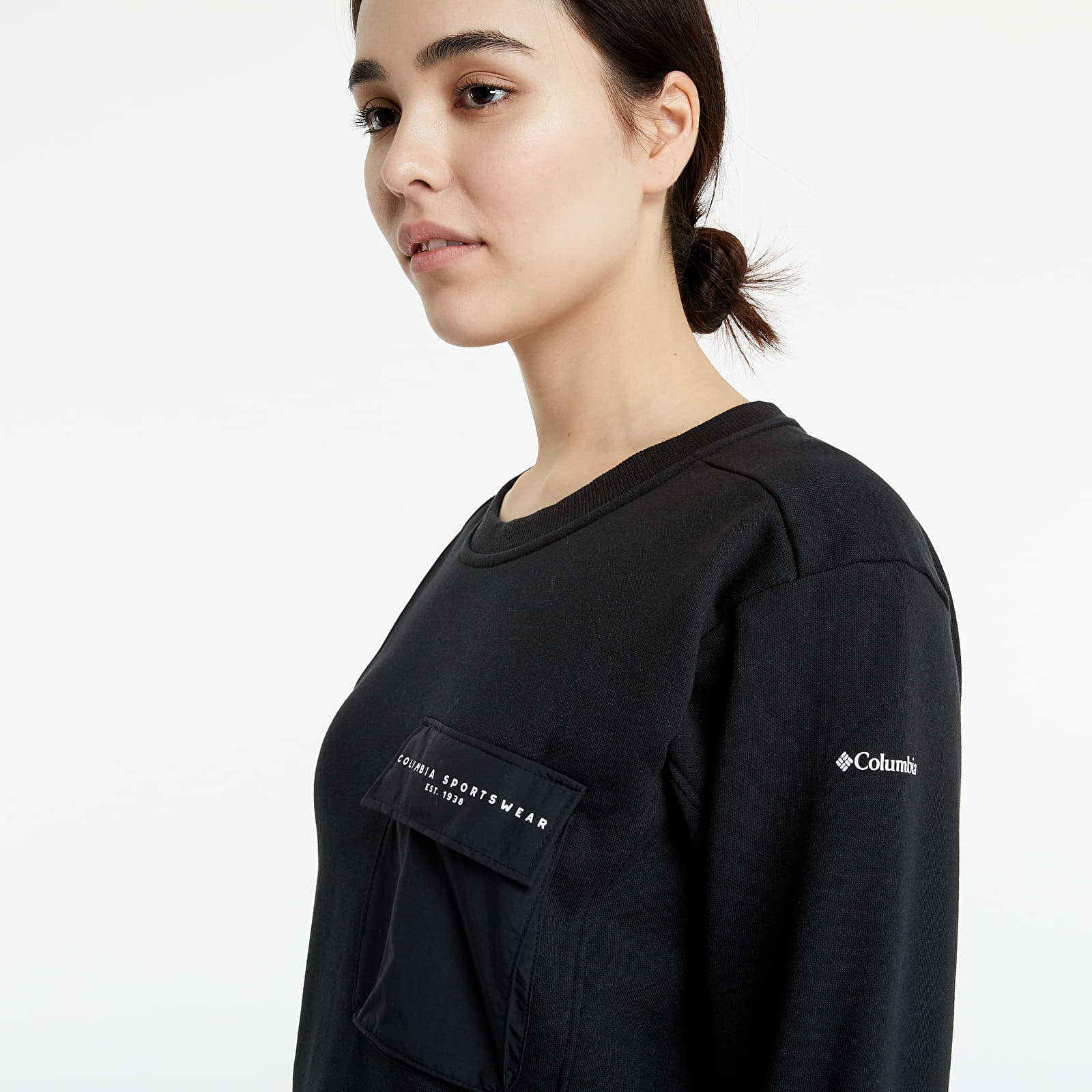 Hoodies and sweatshirts  Columbia Lodge™ III W Crew Sweatshirt Black