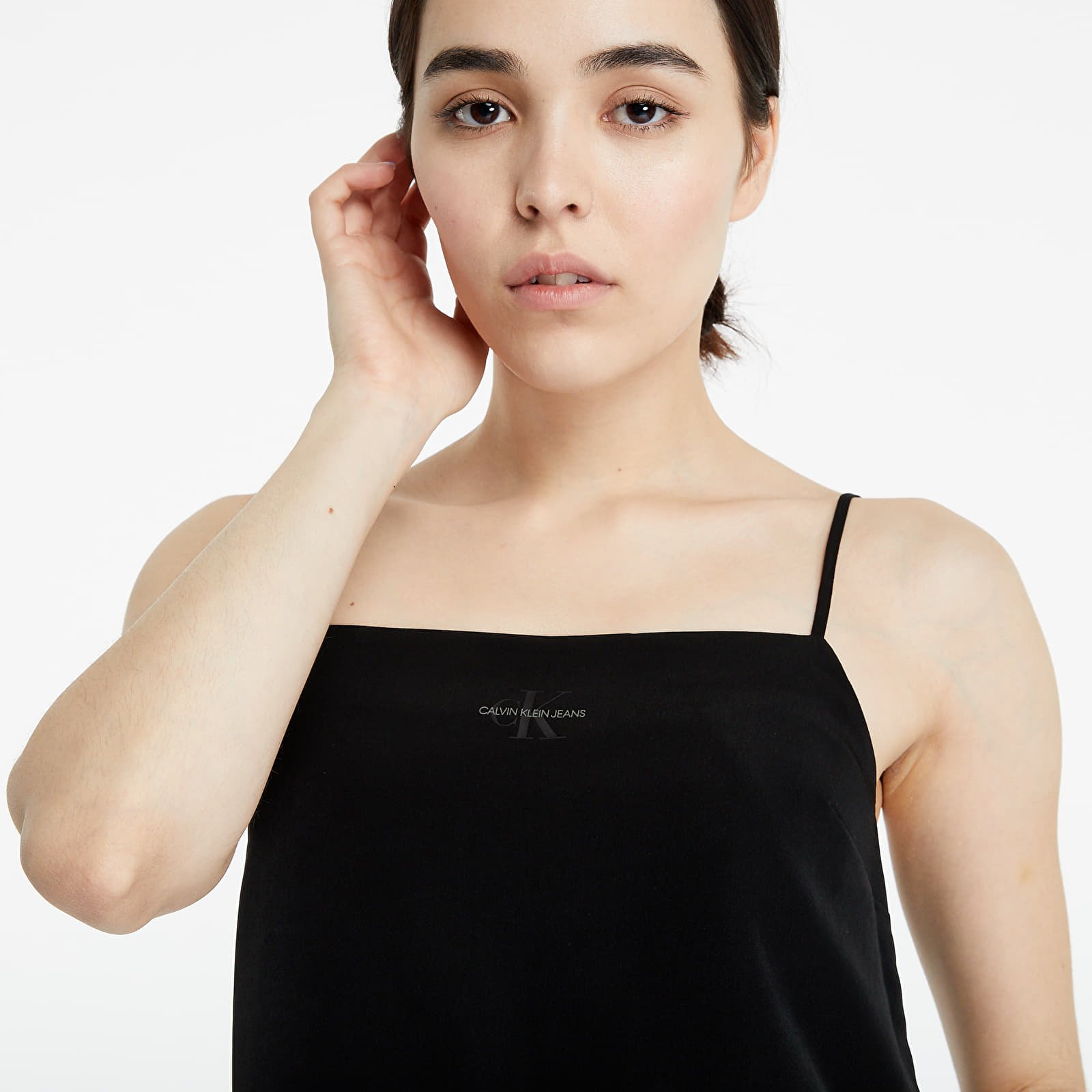 Topy Calvin Klein Jeans Top Ck Black