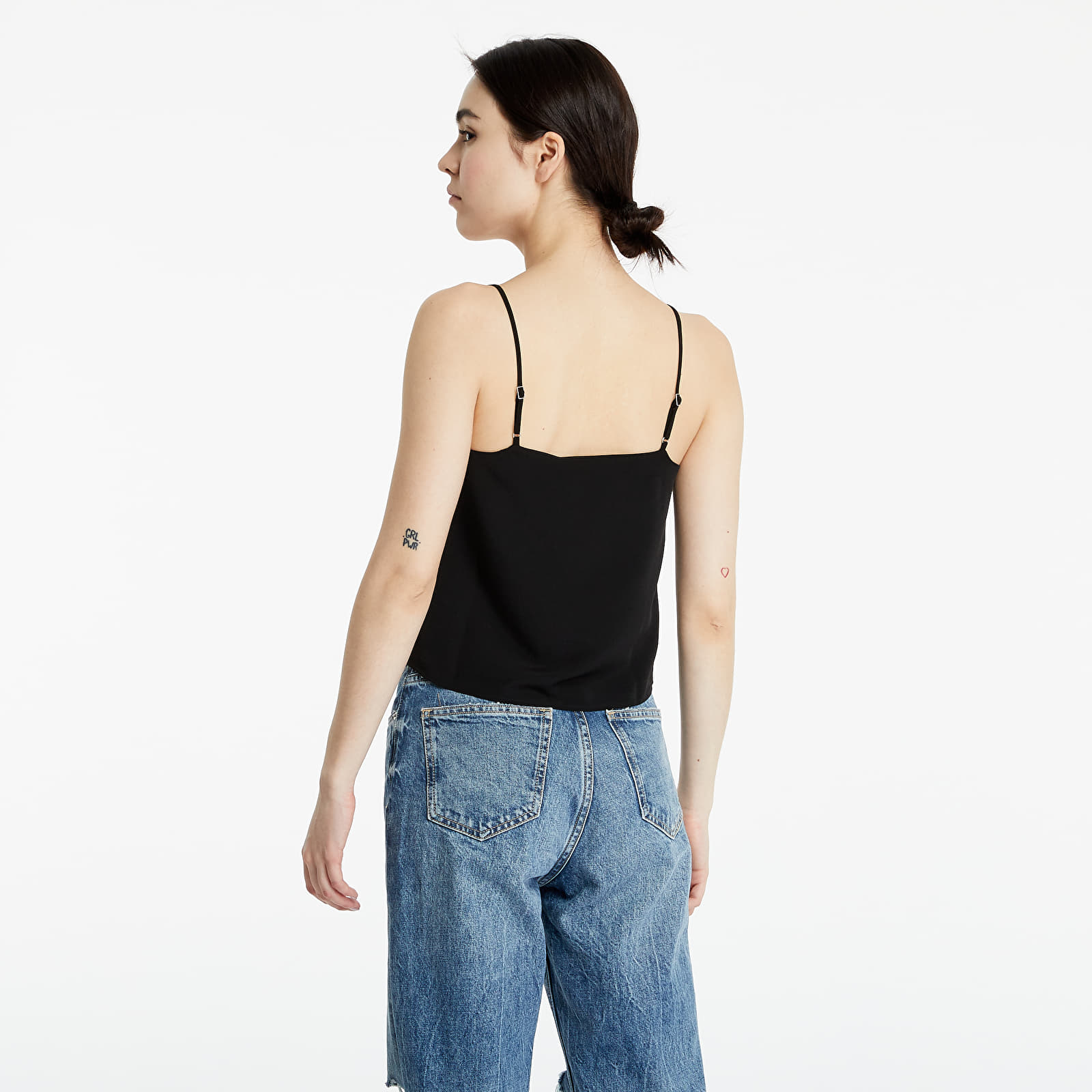 Topovi i majce kratkih rukava Calvin Klein Jeans Top Ck Black