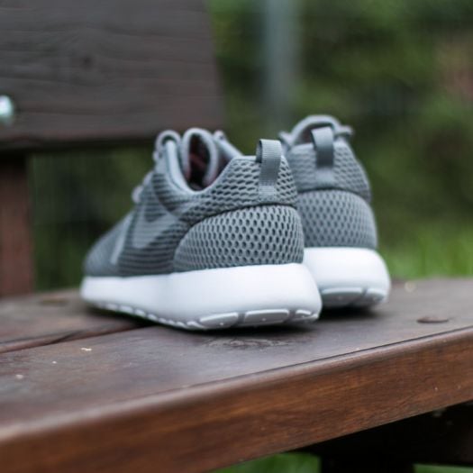 Nike roshe one shop flyknit hombre plata