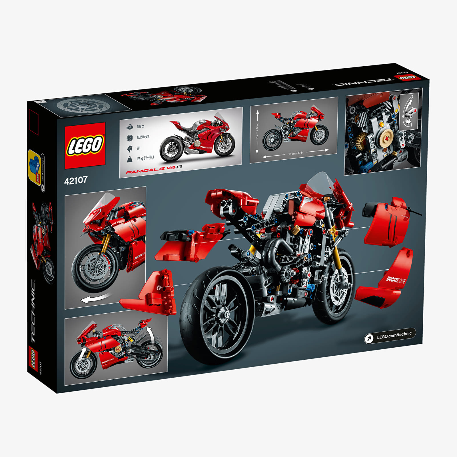 LEGO® készletek LEGO® Technic 42107 Ducati Panigale V4 R