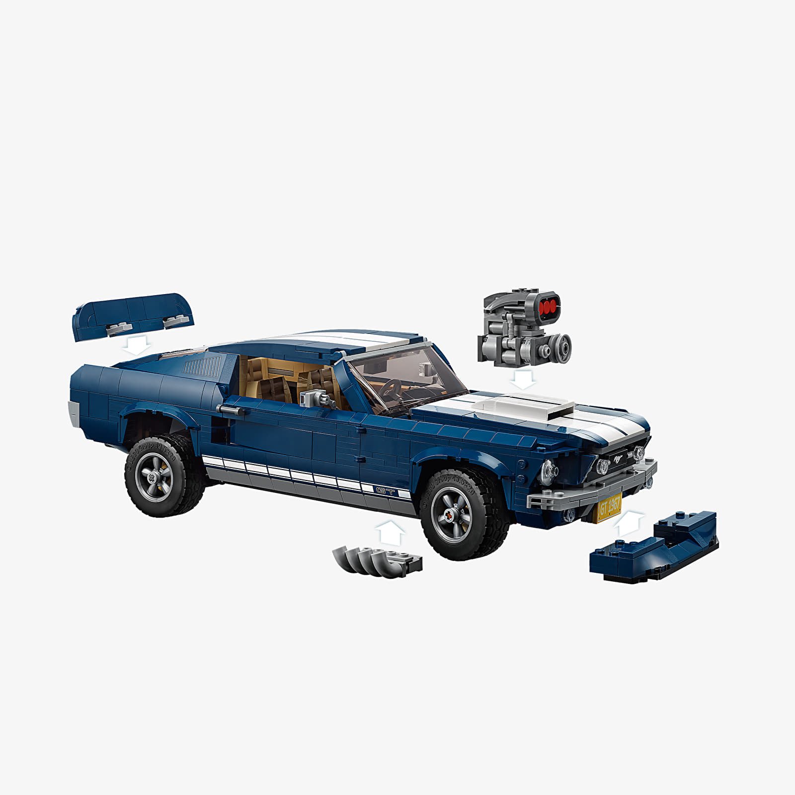 Trusele LEGO LEGO Creator Expert 10265 Ford Mustang Footshop