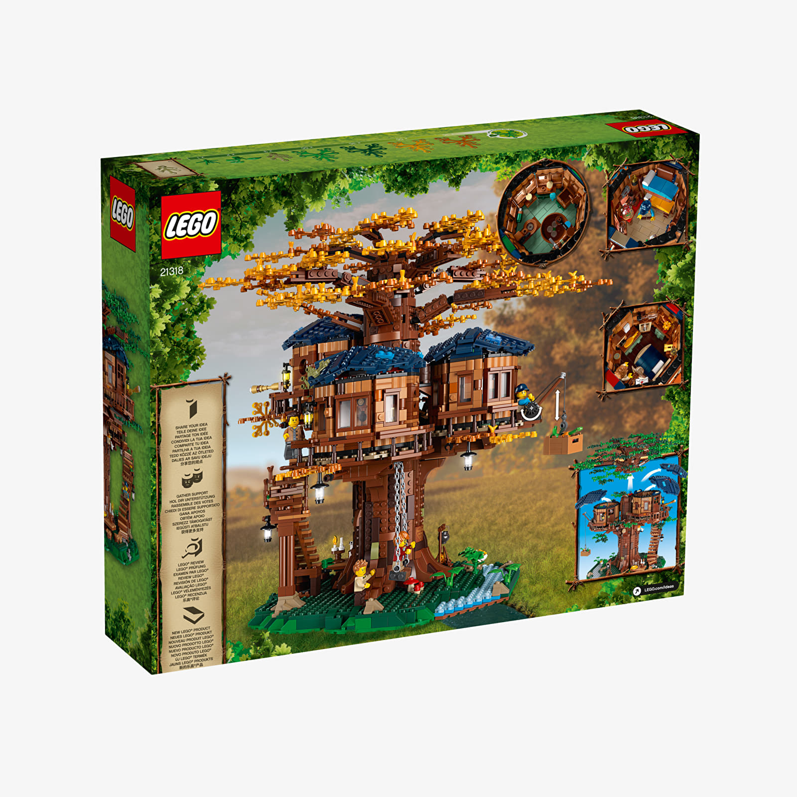 LEGO setove LEGO Ideas 21318 Tree House Footshop