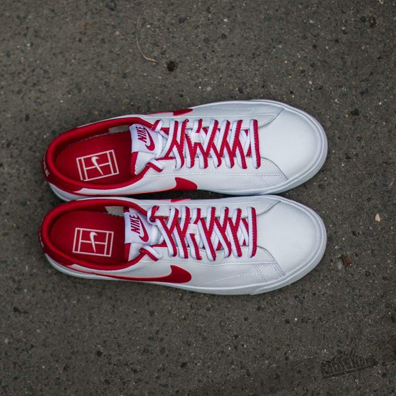 Pánské tenisky a boty Nike Tennis Classic AC White/ Gym Red-Gum Med Brown