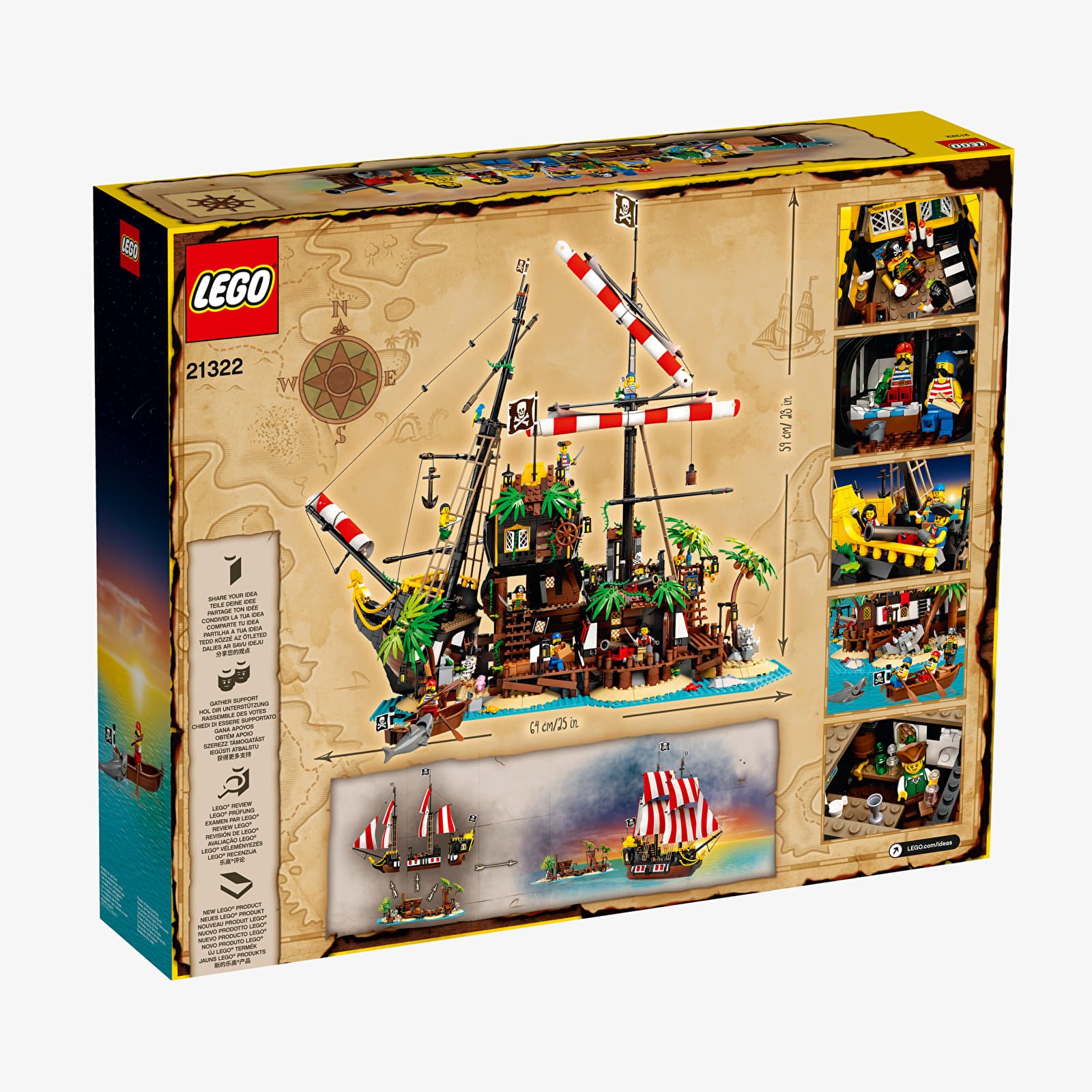 Набори LEGO LEGO® Ideas 21322 Pirates of Barracuda Bay
