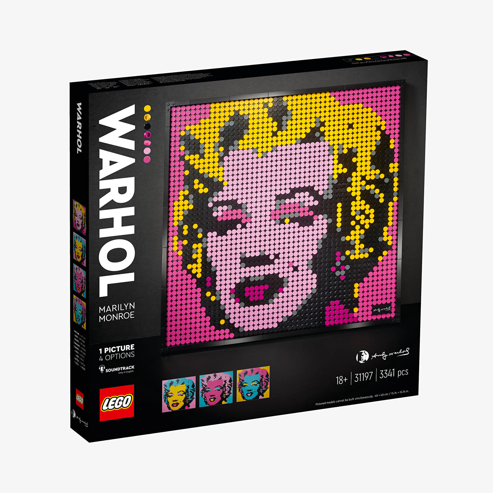 LEGO® kits LEGO® Art 31197 Andy Warhol's Marilyn Monroe