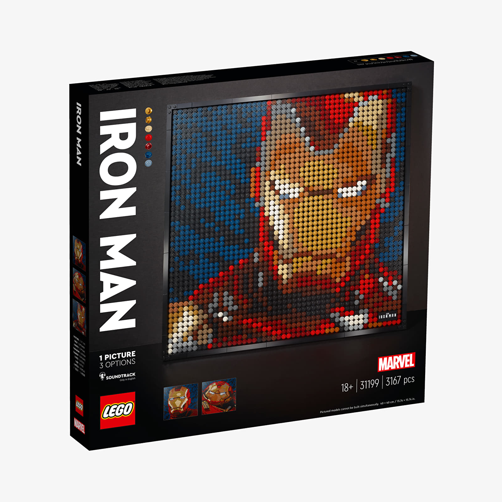 Stavebnice LEGO® LEGO® Art 31199 Marvel Studios Iron Man
