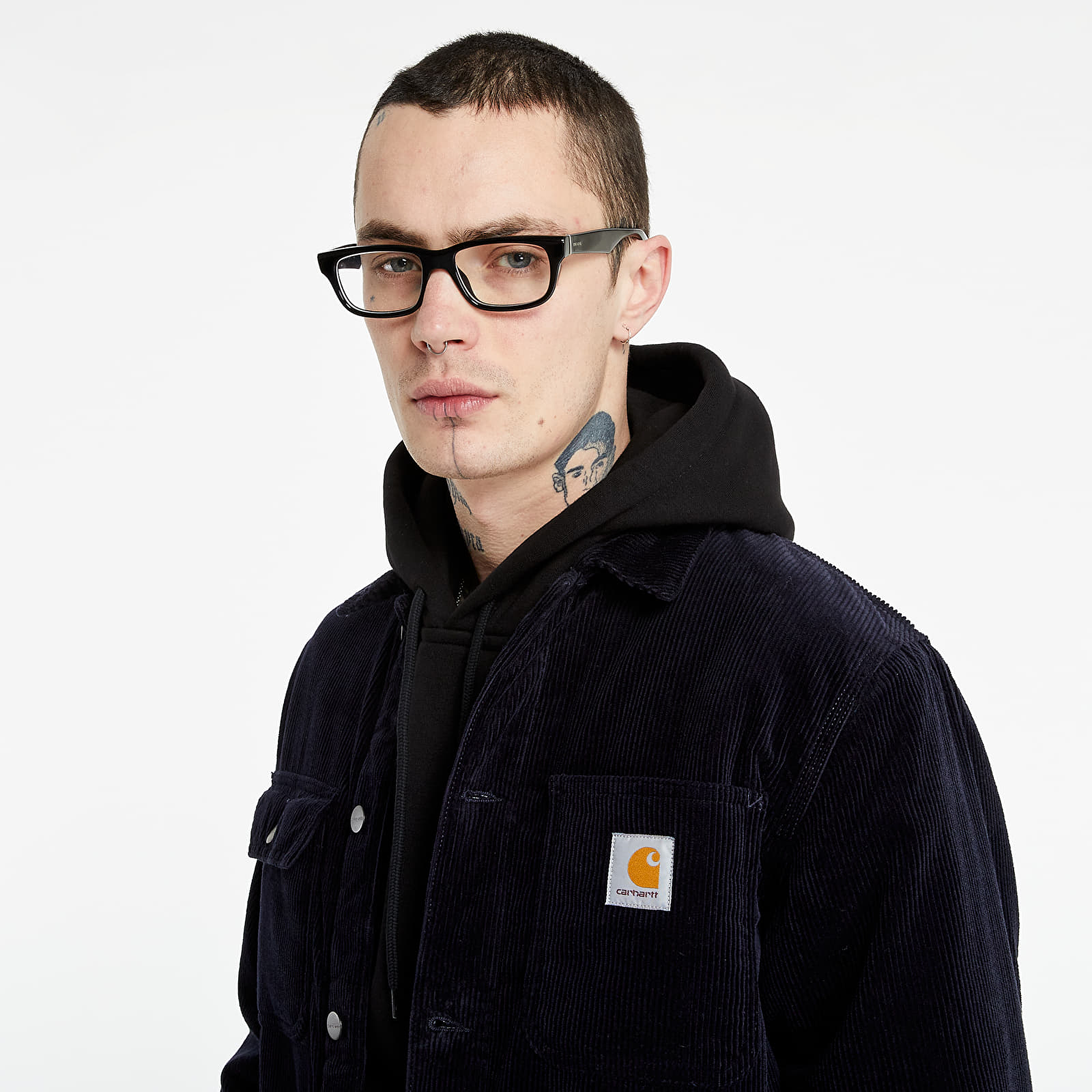 Carhartt wip michigan on sale coat dark navy