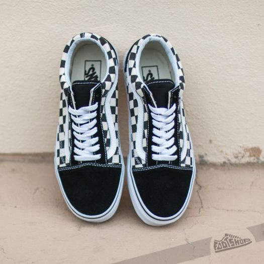 Vans Old Skool CHECKERBOARD Black