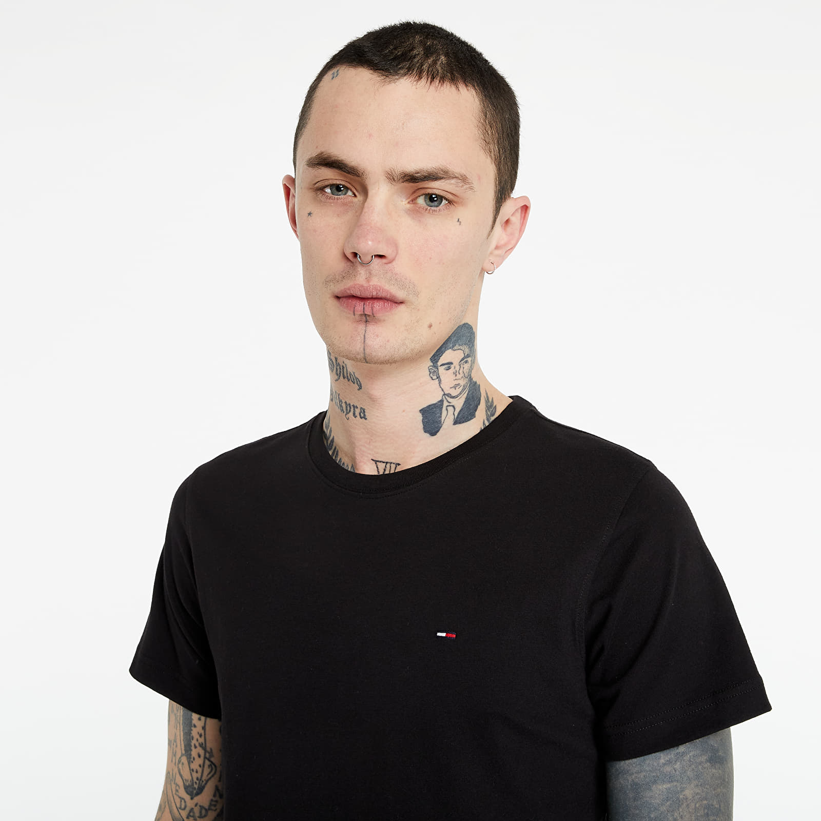 Koszulki Tommy Jeans 2 Pack Crewneck TEE White/ Black
