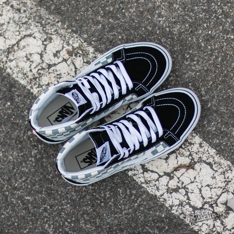 Herren Sneaker und Schuhe Vans Sk8-Hi Reissue (CHECKERBOARD)
