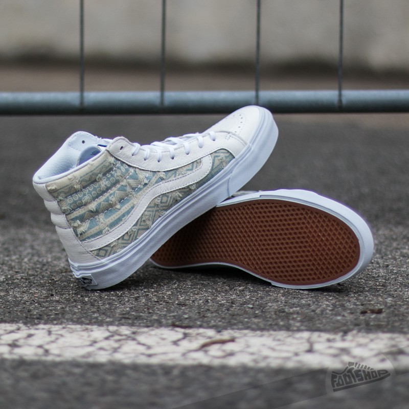 Dámské tenisky a boty Vans Sk8-Hi Slim (FRAYED NATIVE)