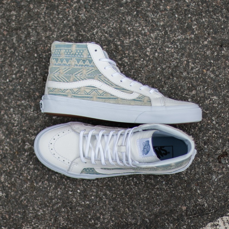 Dámské tenisky a boty Vans Sk8-Hi Slim (FRAYED NATIVE)