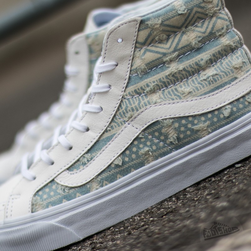 Dámské tenisky a boty Vans Sk8-Hi Slim (FRAYED NATIVE)