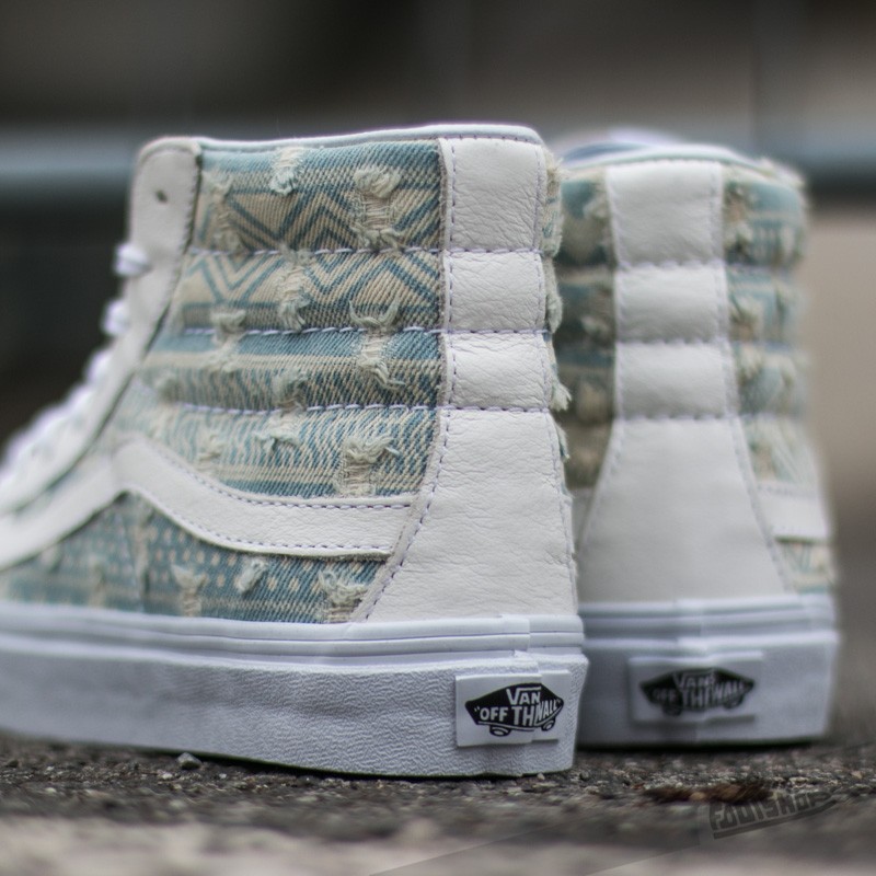 Dámské tenisky a boty Vans Sk8-Hi Slim (FRAYED NATIVE)