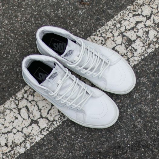 Men's shoes Vans Sk8-Hi Reissue (MONO T L) White | Footshop