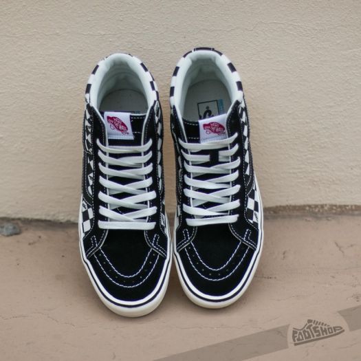 Vans checkerboard sk8 hi lite sales