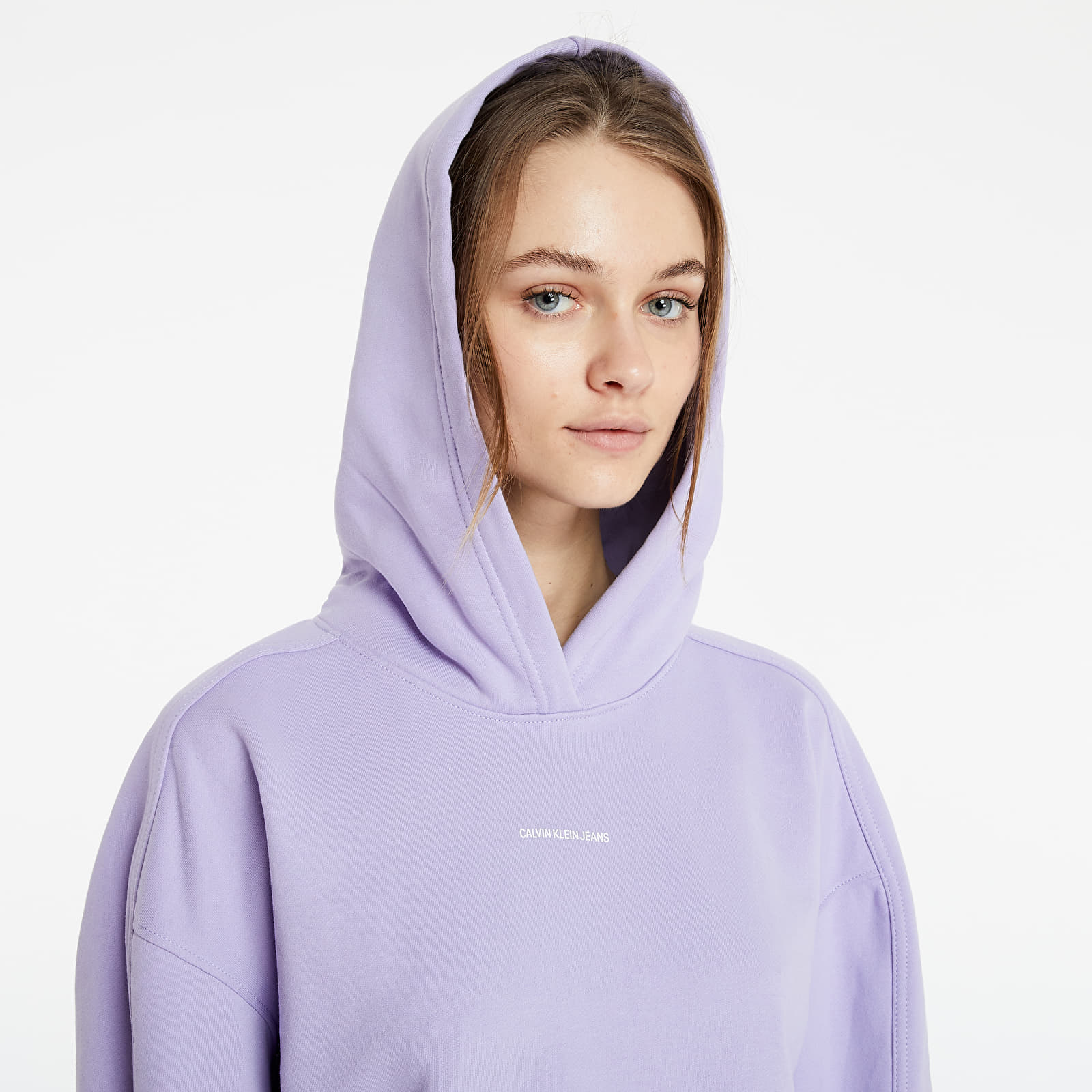 Calvin klein outlet purple hoodie
