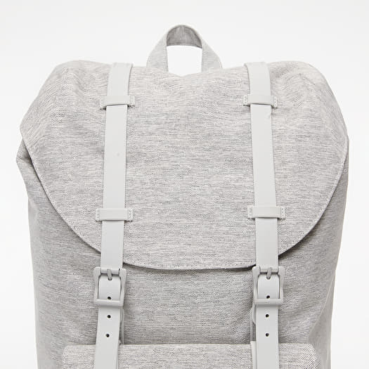 Light grey herschel backpack top