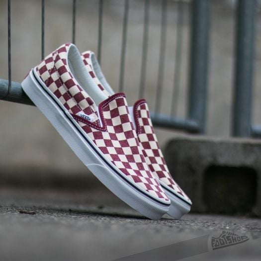 Vans slip on checkerboard style on sale