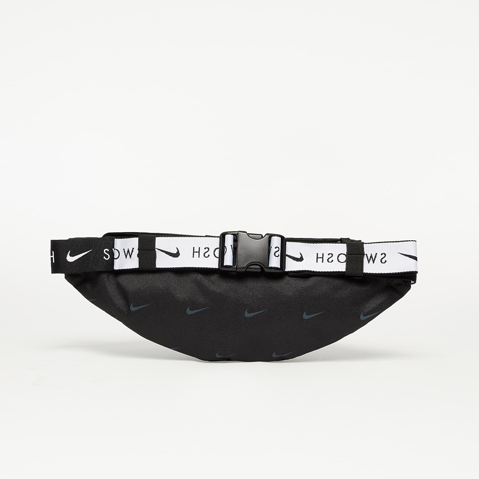 Övtáskák Nike Heritage Hip Pack - Swoosh Black/ Black/ White
